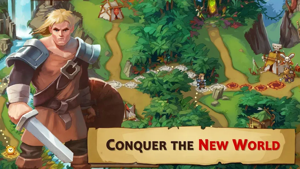 Мод Braveland Heroes — Безлимитные ресурсы и мощные герои, скачать APK — скриншот 2 Мод Braveland Heroes — Безлимитные ресурсы и мощные герои, скачать APK — скриншот 2