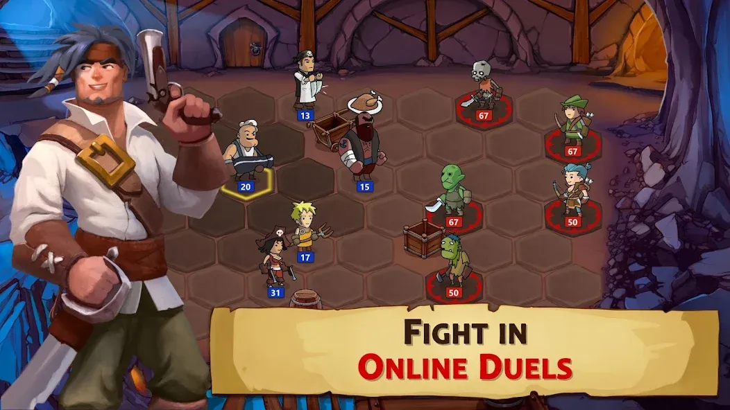Мод Braveland Heroes — Безлимитные ресурсы и мощные герои, скачать APK — скриншот 4 Мод Braveland Heroes — Безлимитные ресурсы и мощные герои, скачать APK — скриншот 4