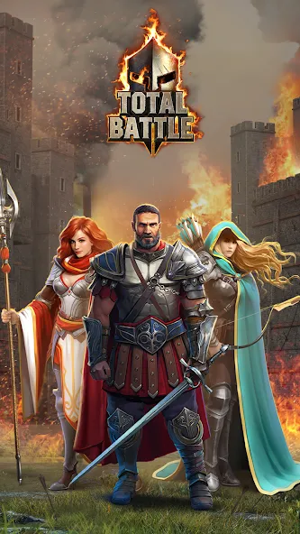 Скачать Total Battle: Strategy Games последней версии — Безлимитные ресурсы и ускоренное строительство — скриншот 1 Скачать Total Battle: Strategy Games последней версии — Безлимитные ресурсы и ускоренное строительство — скриншот 1