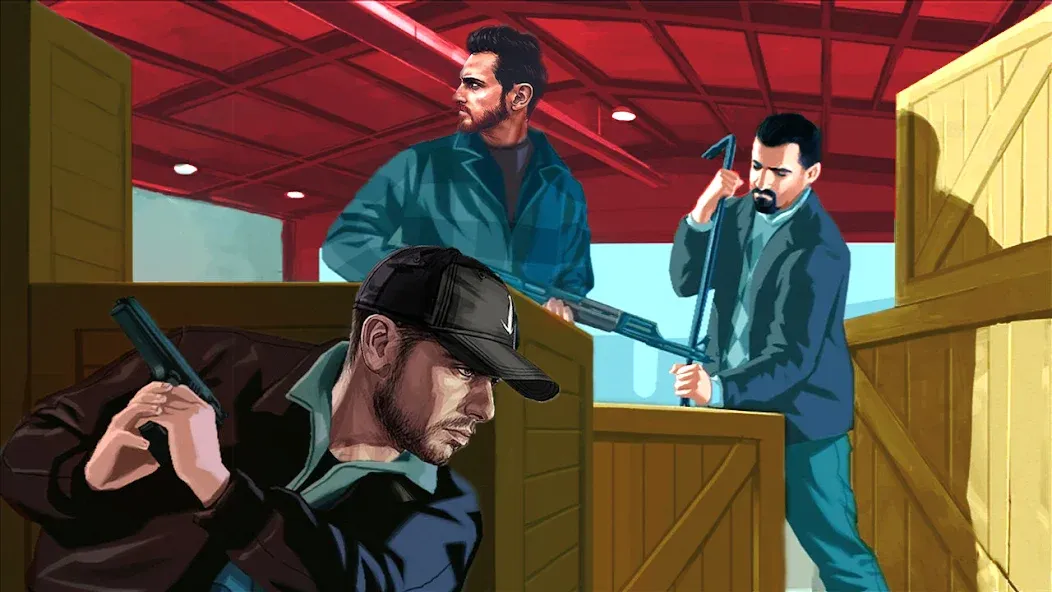 City Grand Gangster Crime на телефон — скачать мод: Безлимитные деньги и оружие — скриншот 1 City Grand Gangster Crime на телефон — скачать мод: Безлимитные деньги и оружие — скриншот 1