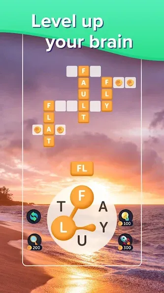 Puzzlescapes Word Search Games — скачать мод: Без рекламы и все подсказки доступны — скриншот 3 Puzzlescapes Word Search Games — скачать мод: Без рекламы и все подсказки доступны — скриншот 3