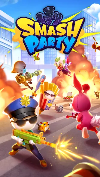 Скачать Smash Party - Hero Action Game последней версии — Безлимитные монеты и усиленная атака — скриншот 1 Скачать Smash Party - Hero Action Game последней версии — Безлимитные монеты и усиленная атака — скриншот 1
