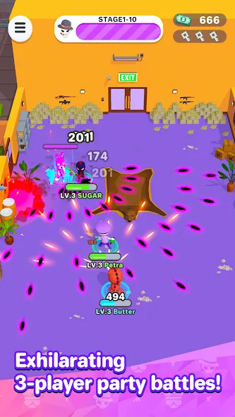 Скачать Smash Party - Hero Action Game последней версии — Безлимитные монеты и усиленная атака — скриншот 2 Скачать Smash Party - Hero Action Game последней версии — Безлимитные монеты и усиленная атака — скриншот 2