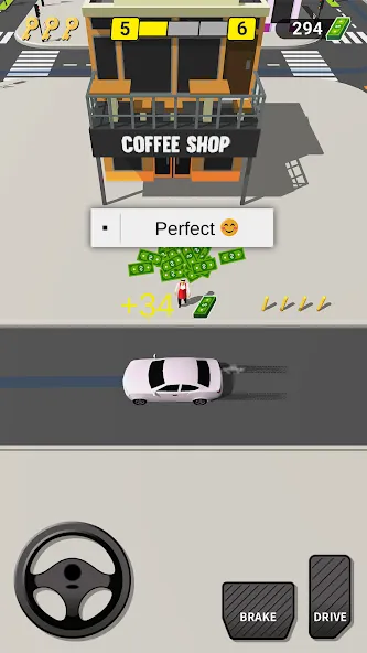 Pick Me Up 3D: Taxi Game — взломанная версия, Безлимитные деньги и топливо — скриншот 5
