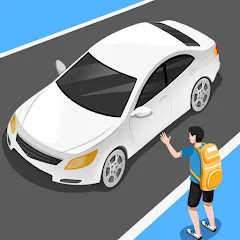 Pick Me Up 3D: Taxi Game — взломанная версия, Безлимитные деньги и топливо
