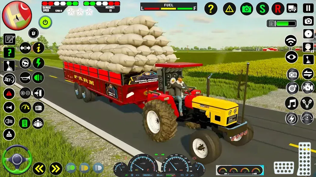 Tractor Farming Games 2023 взломанный APK — Безлимитные деньги и топливо — скриншот 1 Tractor Farming Games 2023 взломанный APK — Безлимитные деньги и топливо — скриншот 1