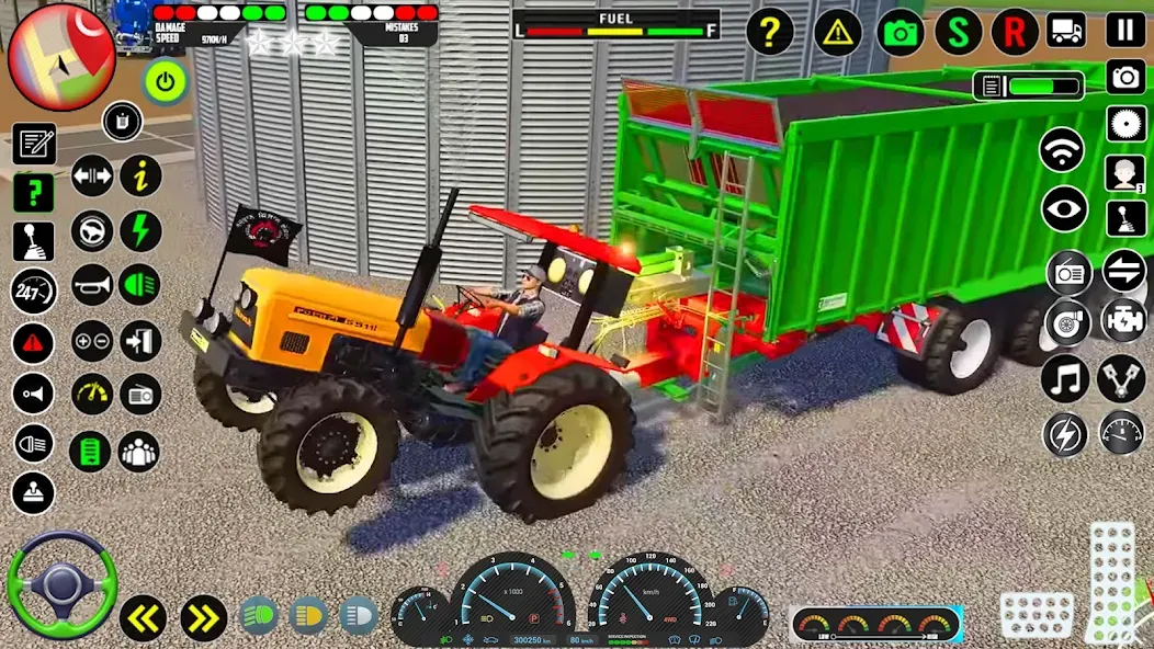 Tractor Farming Games 2023 взломанный APK — Безлимитные деньги и топливо — скриншот 4 Tractor Farming Games 2023 взломанный APK — Безлимитные деньги и топливо — скриншот 4