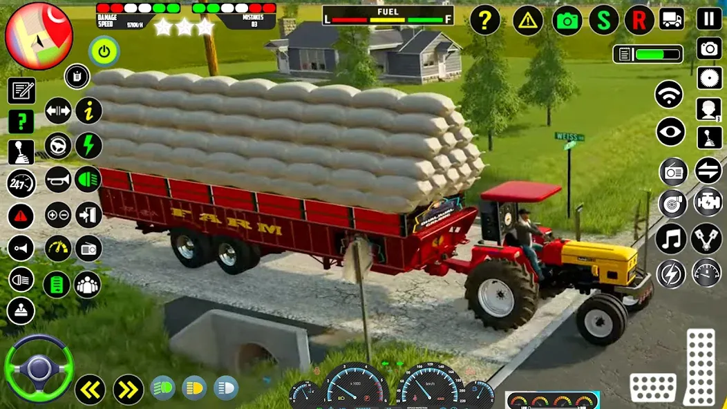 Tractor Farming Games 2023 взломанный APK — Безлимитные деньги и топливо — скриншот 5 Tractor Farming Games 2023 взломанный APK — Безлимитные деньги и топливо — скриншот 5