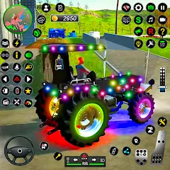 Tractor Farming Games 2023 взломанный APK — Безлимитные деньги и топливо