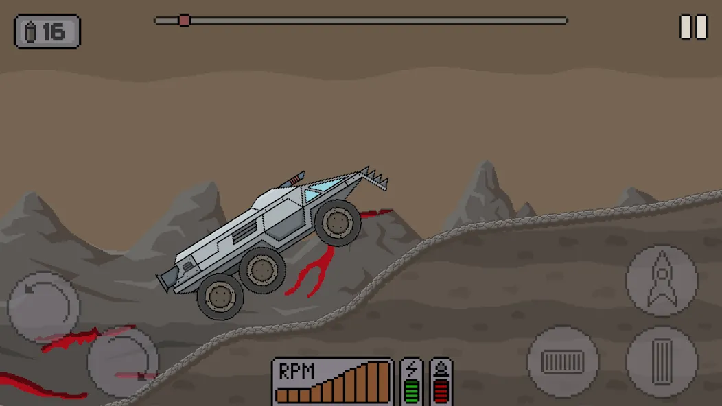 Скачать Death Rover: Space Zombie Race бесплатно — Безлимитные деньги и топливо — скриншот 5