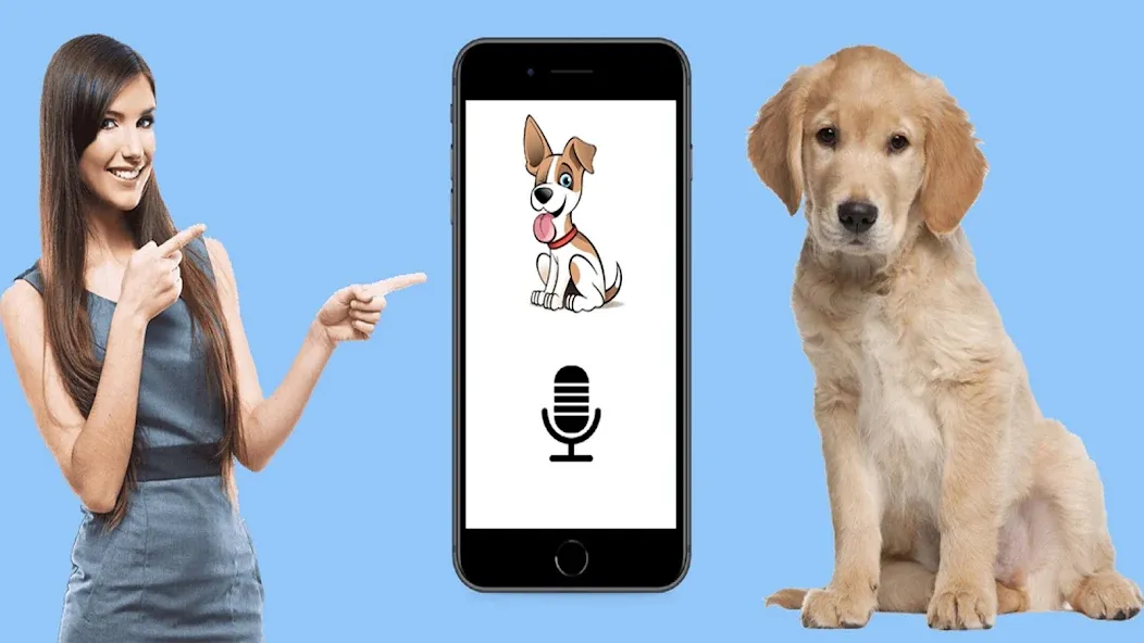 Скачать Dog Translator: Bark to Human бесплатно — Переводчик без ограничений и рекламы — скриншот 1 Скачать Dog Translator: Bark to Human бесплатно — Переводчик без ограничений и рекламы — скриншот 1