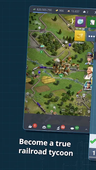Rail Nation - Railroad Tycoon — Безлимитные деньги и ресурсы, скачать мод APK — скриншот 1 Rail Nation - Railroad Tycoon — Безлимитные деньги и ресурсы, скачать мод APK — скриншот 1