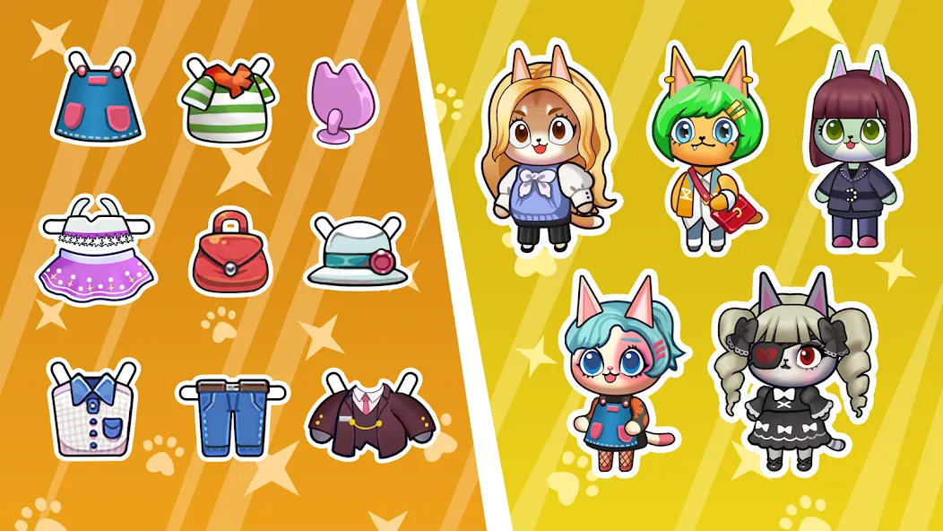 Мод Idle Cat Makeover: Hair Salon — Безлимитные деньги и всё открыто, скачать APK — скриншот 2 Мод Idle Cat Makeover: Hair Salon — Безлимитные деньги и всё открыто, скачать APK — скриншот 2