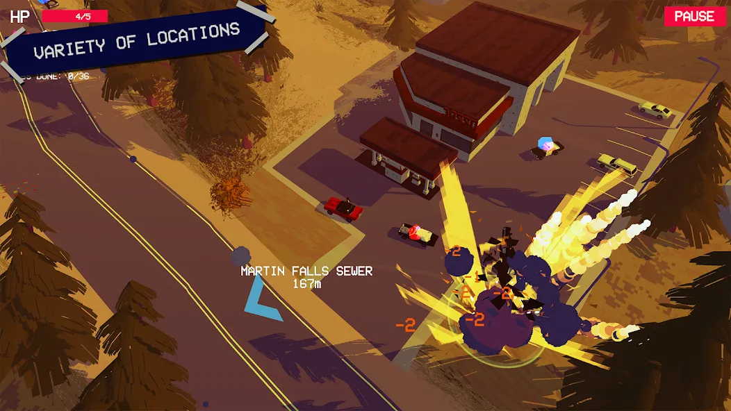Pako 2 MOD APK: Безлимитные деньги и топливо — скриншот 1