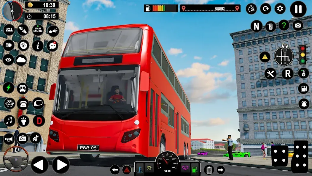 Скачать Coach Bus Games: Bus Simulator на Андроид с модом — Безлимитные деньги и топливо — скриншот 2