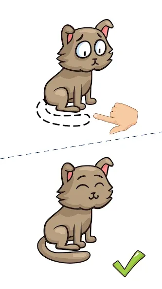 Tricky Line: Draw the Part (Мод: Подсказки и все уровни открыты) — скачать на Андроид — скриншот 1 Tricky Line: Draw the Part (Мод: Подсказки и все уровни открыты) — скачать на Андроид — скриншот 1