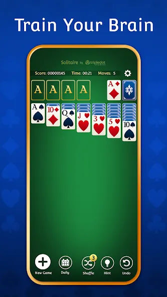 Скачать мод Solitaire: Classic Card Games — Без рекламы и отмена ходов — скриншот 1 Скачать мод Solitaire: Classic Card Games — Без рекламы и отмена ходов — скриншот 1
