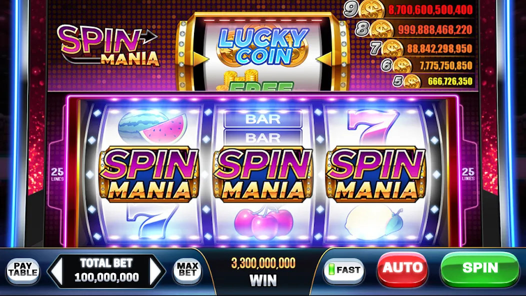Play Las Vegas - Casino Slots (Мод: Безлимитные монеты и открыты все слоты) — скачать на Андроид — скриншот 5 Play Las Vegas - Casino Slots (Мод: Безлимитные монеты и открыты все слоты) — скачать на Андроид — скриншот 5
