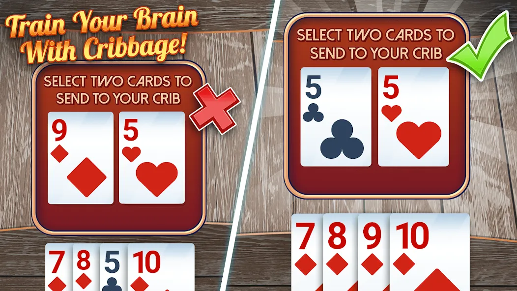 Мод Ultimate Cribbage: Card Board — Безлимитные монеты и подсказки, скачать APK — скриншот 3 Мод Ultimate Cribbage: Card Board — Безлимитные монеты и подсказки, скачать APK — скриншот 3
