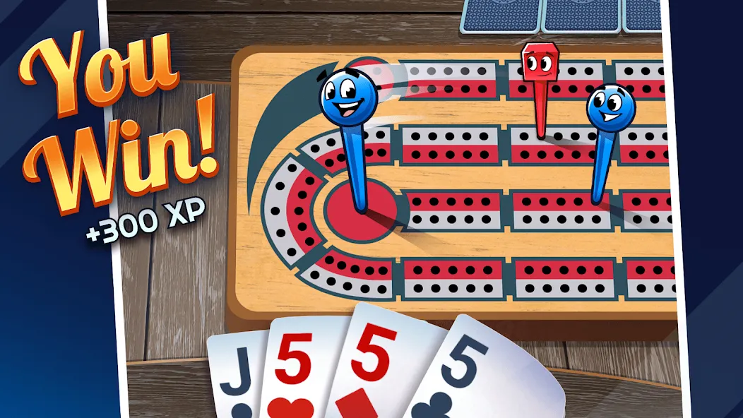 Мод Ultimate Cribbage: Card Board — Безлимитные монеты и подсказки, скачать APK — скриншот 4 Мод Ultimate Cribbage: Card Board — Безлимитные монеты и подсказки, скачать APK — скриншот 4