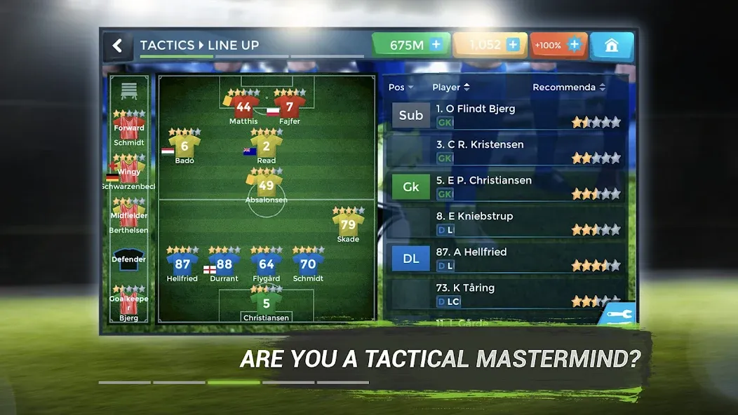 FMU - Football Manager Game бесплатно на Андроид — мод: Безлимитные деньги и игроки — скриншот 3 FMU - Football Manager Game бесплатно на Андроид — мод: Безлимитные деньги и игроки — скриншот 3