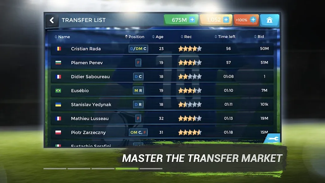 FMU - Football Manager Game бесплатно на Андроид — мод: Безлимитные деньги и игроки — скриншот 4 FMU - Football Manager Game бесплатно на Андроид — мод: Безлимитные деньги и игроки — скриншот 4