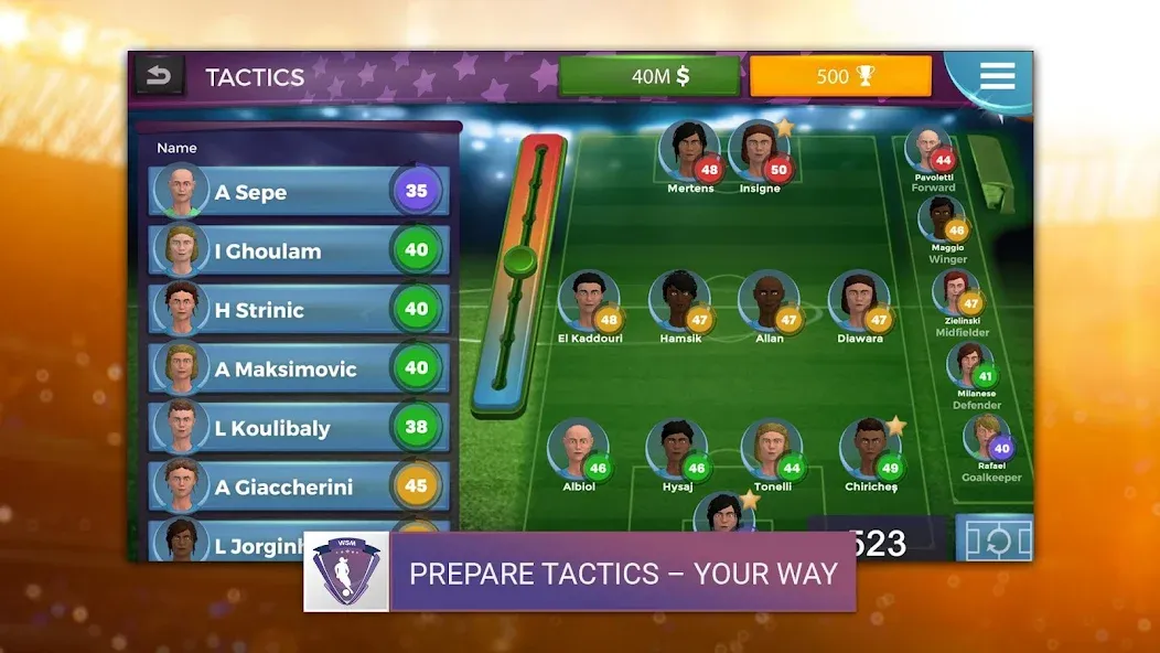 WSM - Women's Soccer Manager взлом APK — Безлимитные деньги и ресурсы — скриншот 1 WSM - Women's Soccer Manager взлом APK — Безлимитные деньги и ресурсы — скриншот 1