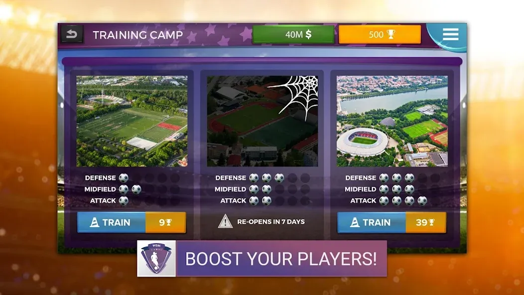 WSM - Women's Soccer Manager взлом APK — Безлимитные деньги и ресурсы — скриншот 3 WSM - Women's Soccer Manager взлом APK — Безлимитные деньги и ресурсы — скриншот 3