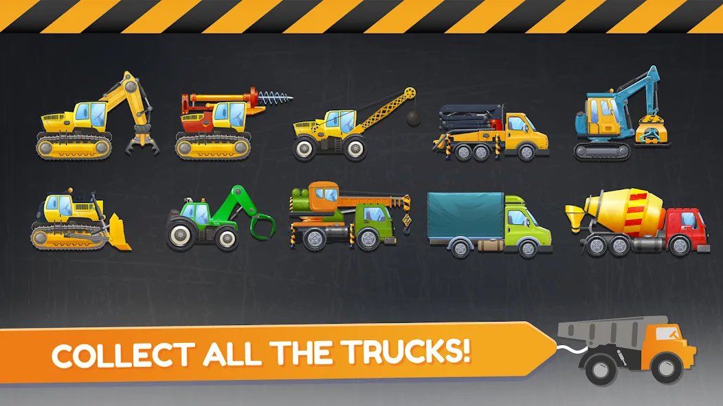 Скачать мод Build a House: Building Trucks — Безлимитные деньги и все машины — скриншот 1