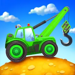 Скачать мод Build a House: Building Trucks — Безлимитные деньги и все машины