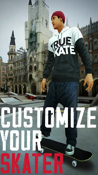 True Skate — Безлимитные деньги и все доски открыты, скачать мод APK — скриншот 3