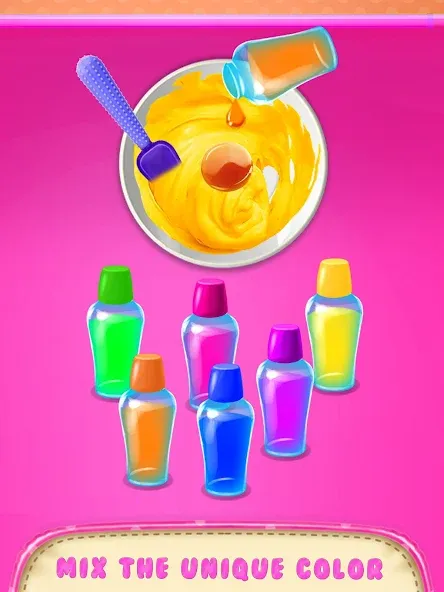 Make Fluffy Slime Maker Game взлом APK — Без рекламы и все слаймы открыты — скриншот 3