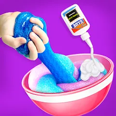 Make Fluffy Slime Maker Game взлом APK — Без рекламы и все слаймы открыты