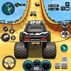 Monster Truck Games- Car Games взлом APK — Безлимитные деньги и все машины