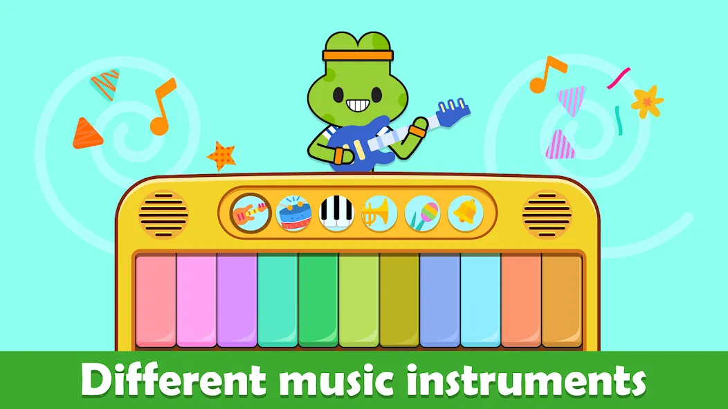 Скачать взлом Baby Piano Kids Music Games — Разблокирована вся детская музыка — скриншот 3