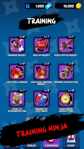 Скачать NINJA SURVIVOR.io последней версии — Много денег и урона — скриншот 5 Скачать NINJA SURVIVOR.io последней версии — Много денег и урона — скриншот 5