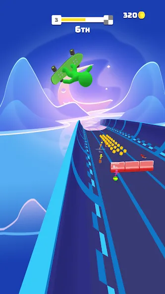 Скачать мод Turbo Stars - Rival Racing — Безлимитные монеты и все машины — скриншот 1