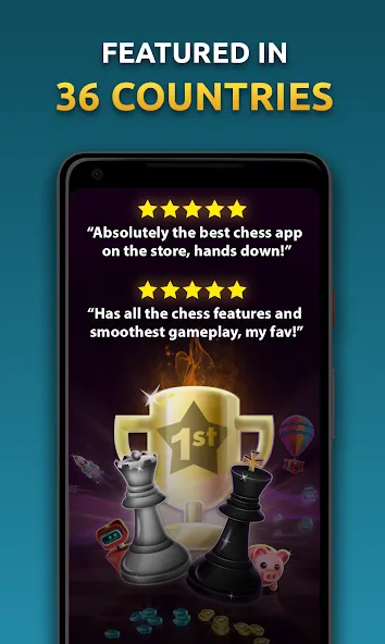 Скачать Chess Stars Multiplayer Online последней версии — Без рекламы и все фигуры открыты — скриншот 1 Скачать Chess Stars Multiplayer Online последней версии — Без рекламы и все фигуры открыты — скриншот 1