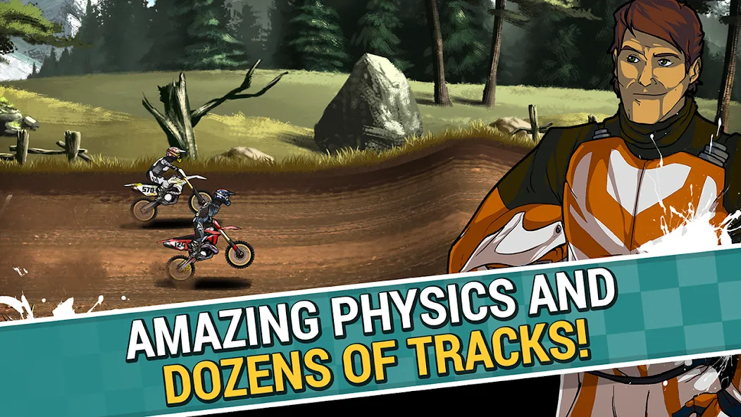 Скачать Mad Skills Motocross 2 мод — Безлимитные деньги и топливо — скриншот 1 Скачать Mad Skills Motocross 2 мод — Безлимитные деньги и топливо — скриншот 1