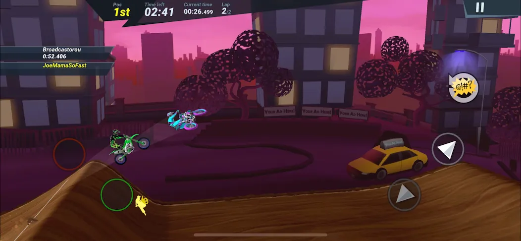Скачать Mad Skills Motocross 3 на Андроид с модом — Безлимитные деньги и топливо — скриншот 2 Скачать Mad Skills Motocross 3 на Андроид с модом — Безлимитные деньги и топливо — скриншот 2