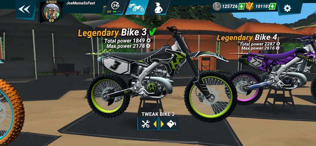 Скачать Mad Skills Motocross 3 на Андроид с модом — Безлимитные деньги и топливо — скриншот 5 Скачать Mad Skills Motocross 3 на Андроид с модом — Безлимитные деньги и топливо — скриншот 5