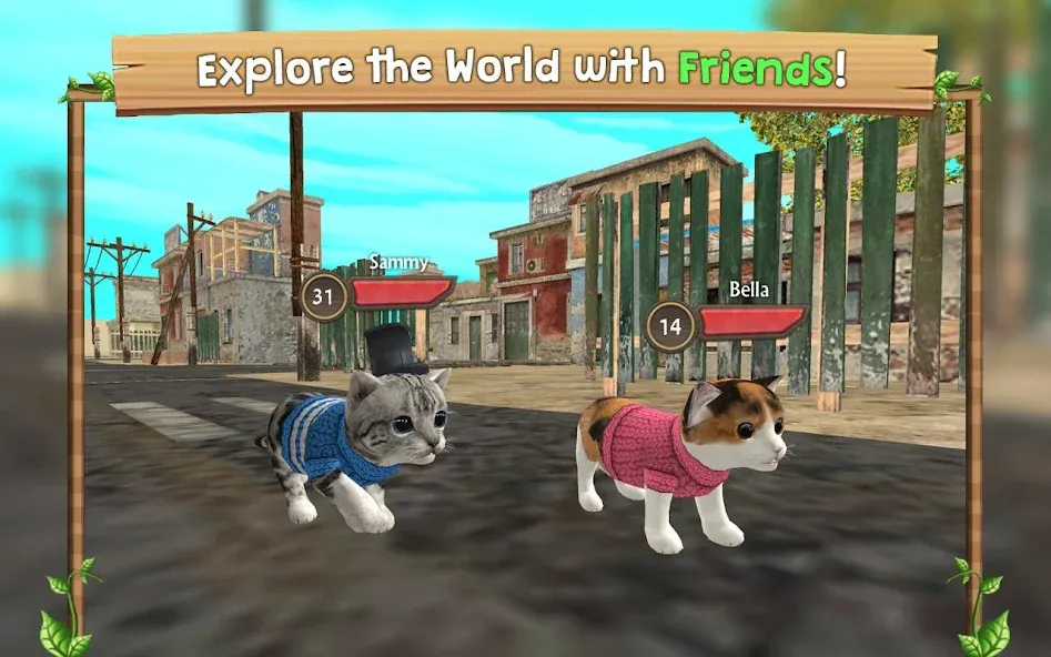 Cat Sim Online: Play with Cats — скачать мод: Безлимитные монеты и все коты открыты — скриншот 4 Cat Sim Online: Play with Cats — скачать мод: Безлимитные монеты и все коты открыты — скриншот 4