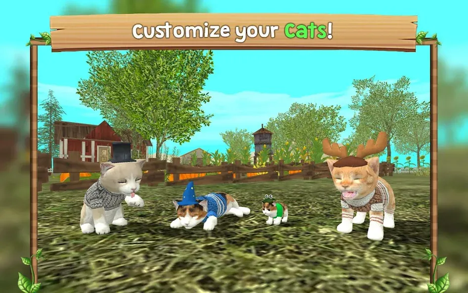 Cat Sim Online: Play with Cats — скачать мод: Безлимитные монеты и все коты открыты — скриншот 5 Cat Sim Online: Play with Cats — скачать мод: Безлимитные монеты и все коты открыты — скриншот 5
