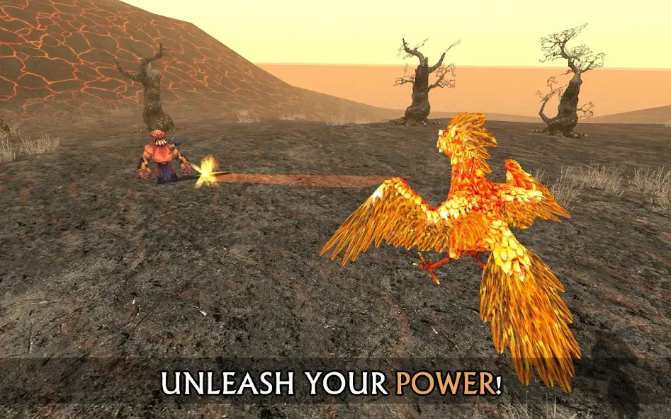 Phoenix Sim 3D — взломанная версия, Бесконечное здоровье и огненная мощь — скриншот 4 Phoenix Sim 3D — взломанная версия, Бесконечное здоровье и огненная мощь — скриншот 4