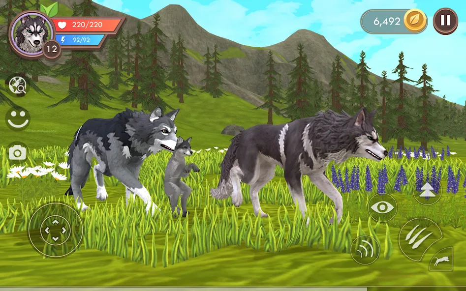 WildCraft: Animal Sim Online — последняя версия с модом (Безлимитные монеты и открытые скины) — скриншот 1 WildCraft: Animal Sim Online — последняя версия с модом (Безлимитные монеты и открытые скины) — скриншот 1