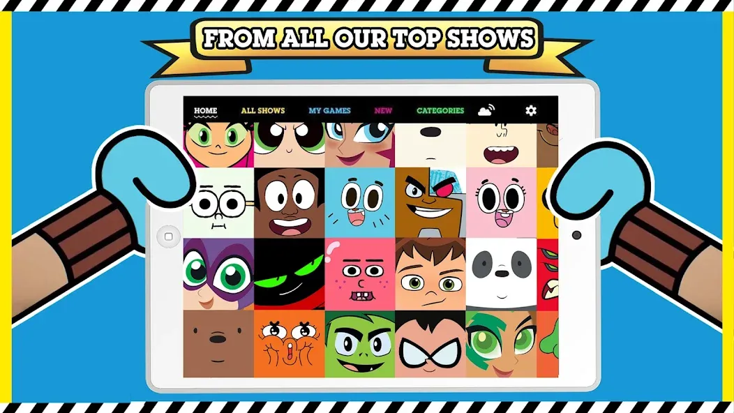 Мод Cartoon Network GameBox — Безлимитные монеты и все игры открыты, скачать APK — скриншот 3