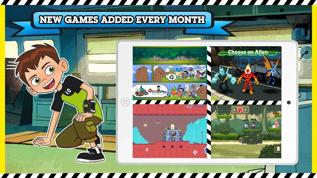 Мод Cartoon Network GameBox — Безлимитные монеты и все игры открыты, скачать APK — скриншот 4