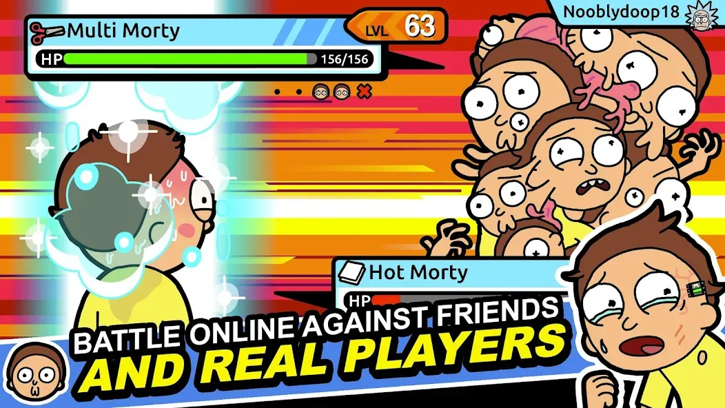 Скачать мод Rick and Morty: Pocket Mortys — Безлимитные деньги и все персонажи — скриншот 2 Скачать мод Rick and Morty: Pocket Mortys — Безлимитные деньги и все персонажи — скриншот 2