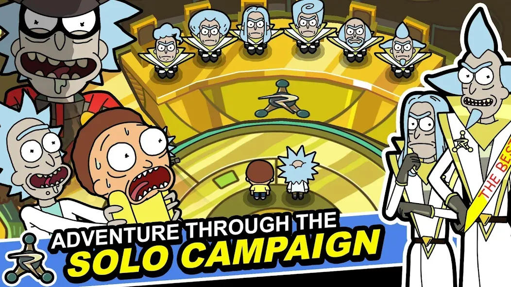 Скачать мод Rick and Morty: Pocket Mortys — Безлимитные деньги и все персонажи — скриншот 3 Скачать мод Rick and Morty: Pocket Mortys — Безлимитные деньги и все персонажи — скриншот 3
