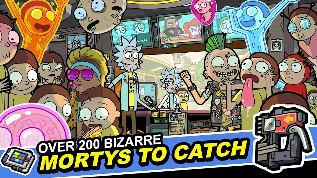 Скачать мод Rick and Morty: Pocket Mortys — Безлимитные деньги и все персонажи — скриншот 4 Скачать мод Rick and Morty: Pocket Mortys — Безлимитные деньги и все персонажи — скриншот 4